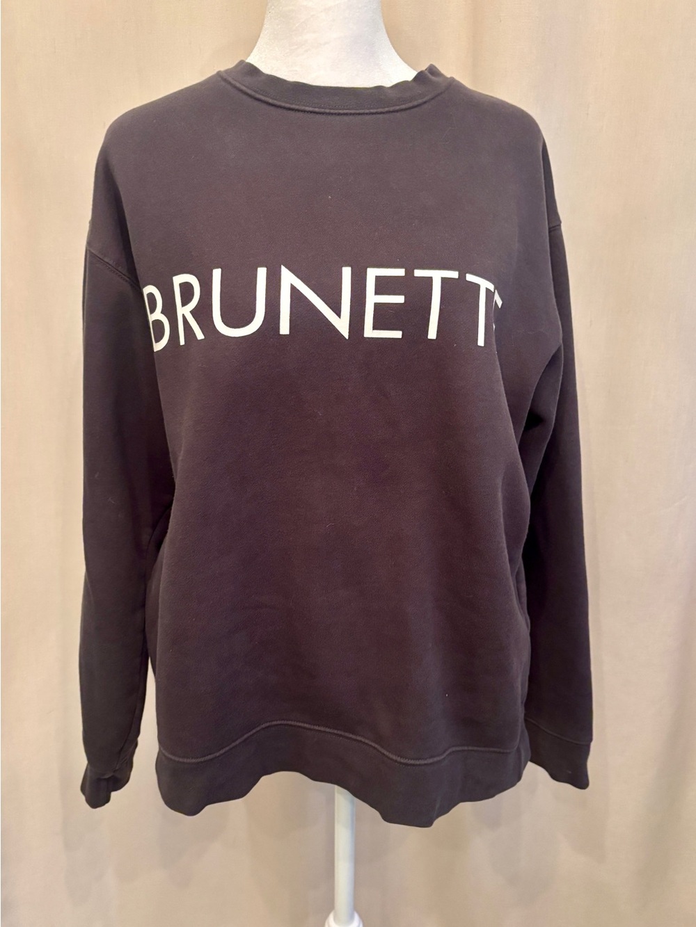 Brunette the Label Brunette Crewneck — Size M/L